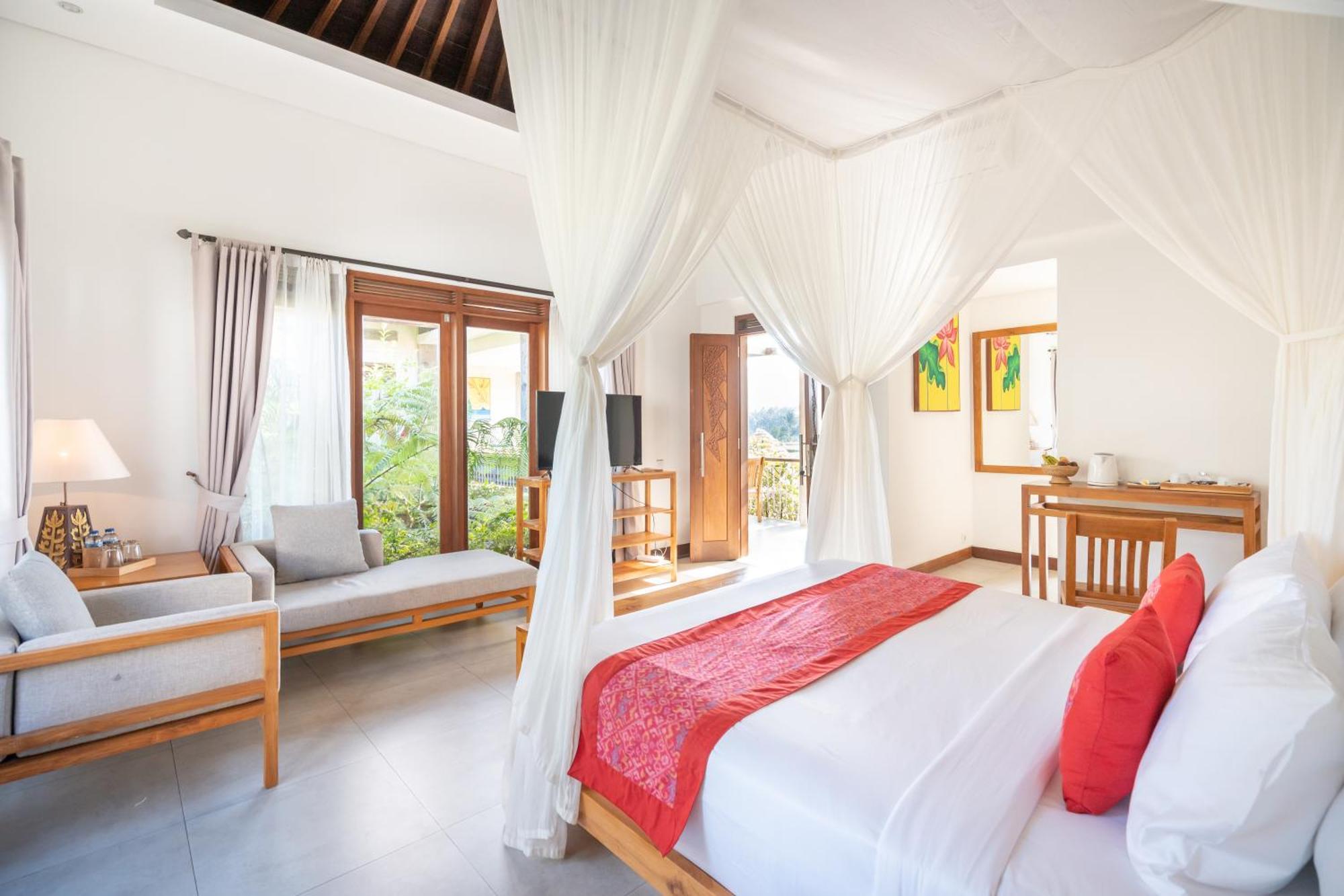 One Bedroom Balcony Rice Field View